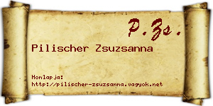 Pilischer Zsuzsanna névjegykártya